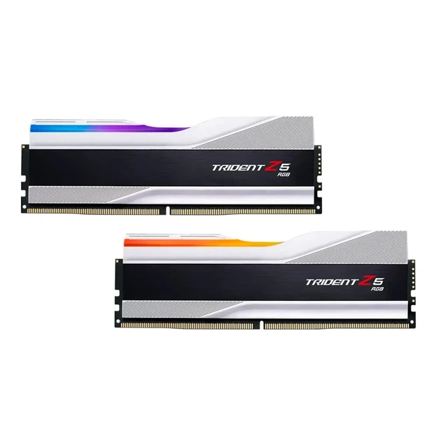 Модуль пам'яті для комп'ютера DDR5 64GB (2x32GB) 6400 MHz Trident Z5 RGB G.Skill (F5-6400J3239G32GX2 - зображення 2