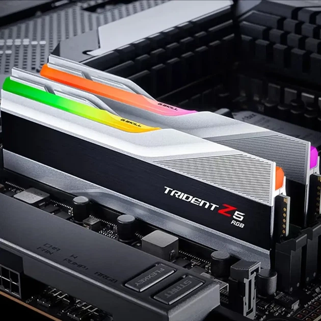 Модуль пам'яті для комп'ютера DDR5 64GB (2x32GB) 6400 MHz Trident Z5 RGB G.Skill (F5-6400J3239G32GX2 - зображення 8