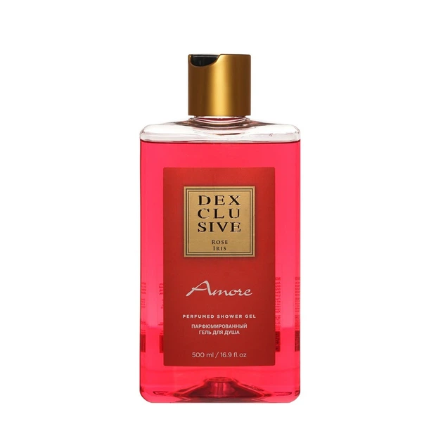 Гель для душа DEXCLUSIVE Amore Rose Iris парфюмированный 500 мл - Фото 1 Гель для душа DEXCLUSIVE Amore Rose Iris парфюмированный 500 мл - изображение 1