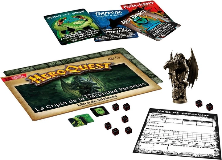 Dodatek do gry planszowej Hasbro HeroQuest Joe Manganiello’s The Crypt of Perpetual Darkness G1798SG0 (wersja hiszpańska) (5010996325518) - obraz 5