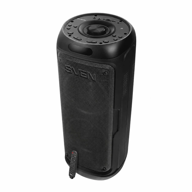 Портативная акустическая система SVEN PS-770, 100 Вт, Bluetooth, RGB-подсветка, караоке, Black - изображение 4