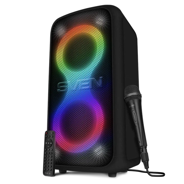 Акустическая система SVEN PS-1000, Bluetooth, караоке, FM-радио - изображение 2