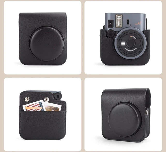 Чехол FujiFilm INSTAX mini 41 черный для фотоаппарата Black - Фото 2 Чехол FujiFilm INSTAX mini 41 черный для фотоаппарата Black - изображение 2