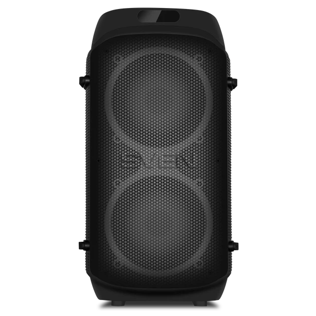 Портативная акустическая система SVEN PS-850, 100 Вт, Bluetooth, RGB-подсветка, караоке, микрофон, Black - Фото 9 Портативная акустическая система SVEN PS-850, 100 Вт, Bluetooth, RGB-подсветка, караоке, микрофон, Black - изображение 9