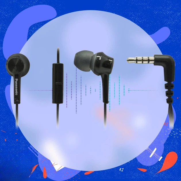 Наушники Panasonic RP-TCM115G-K вкладыши с микрофоном 3.5 мм кабель 1.1 м Черные (RP-TCM115GCK) - Фото 3 Наушники Panasonic RP-TCM115G-K вкладыши с микрофоном 3.5 мм кабель 1.1 м Черные (RP-TCM115GCK) - изображение 3