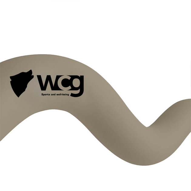 Утяжеленный фитнес-гриф WCG Wave 6 кг для пилатеса и тренировок, 90 см, Soft Touch, тауп - изображение 5