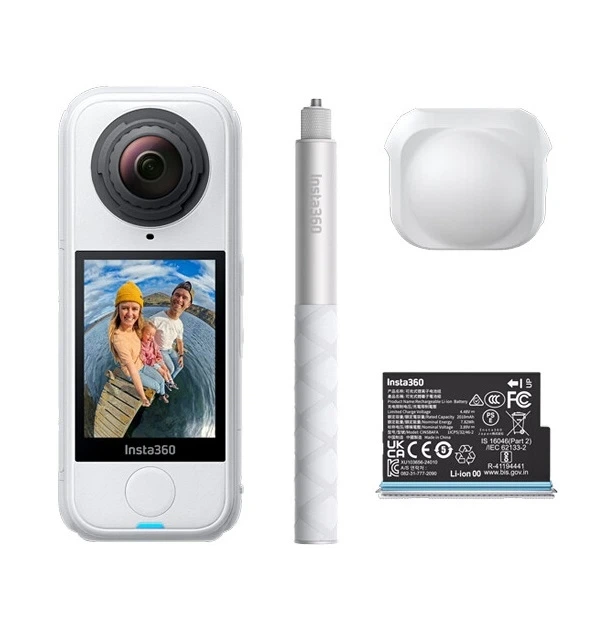Екшн-камера Insta360 X4 Air Starter Bundle (Arctic White) - изображение 3