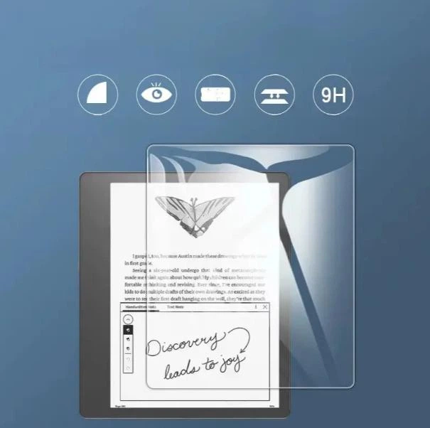 Защитное стекло для Amazon Kindle Scribe 2024 (10.2") / проклейка по всей плоскости экрана - изображение 4