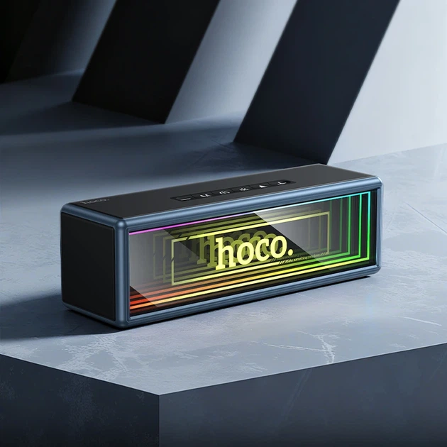 Портативна колонка HOCO HC40 Luz sports, 10W*2, Black - изображение 7