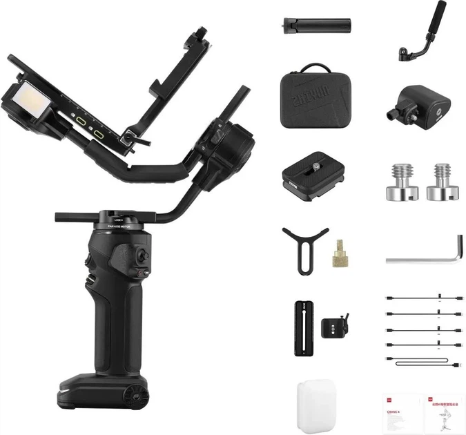 Стабілізатор для камери Zhiyun Crane 4 Combo - изображение 3