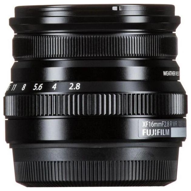 Об'єктив Fujifilm XF 16mm f/2,8 R WR black (16611667) - Фото 2 Об'єктив Fujifilm XF 16mm f/2,8 R WR black (16611667) - изображение 2