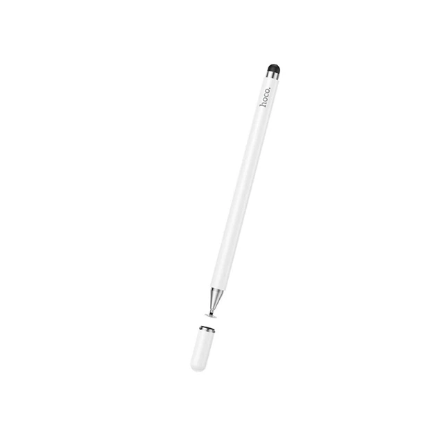 Стілус HOCO GM103 Fluent series universal capacitive pen Білий - Фото 1 Стілус HOCO GM103 Fluent series universal capacitive pen Білий - изображение 1
