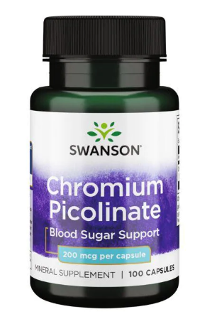 Chromium Picolinate 200mg - 100caps - изображение 2