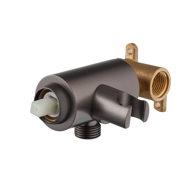 Змішувач для гігієнічного душу HAIBA ALEX 002 (INNER) GRAPHITE (Колір графіт) (HB9617) - изображение 6