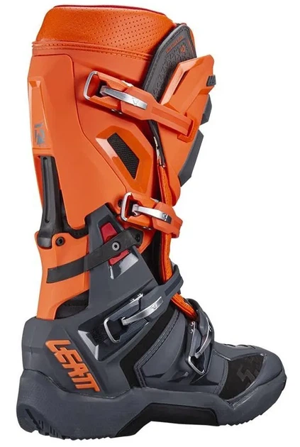 Мотоботы Leatt 5.5 FlexLock Enduro оранжевые, размер 9 - изображение 4
