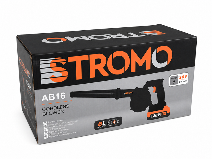 Воздуходувка аккумуляторная Stromo AB16 (без АКБ и ЗУ) - изображение 5
