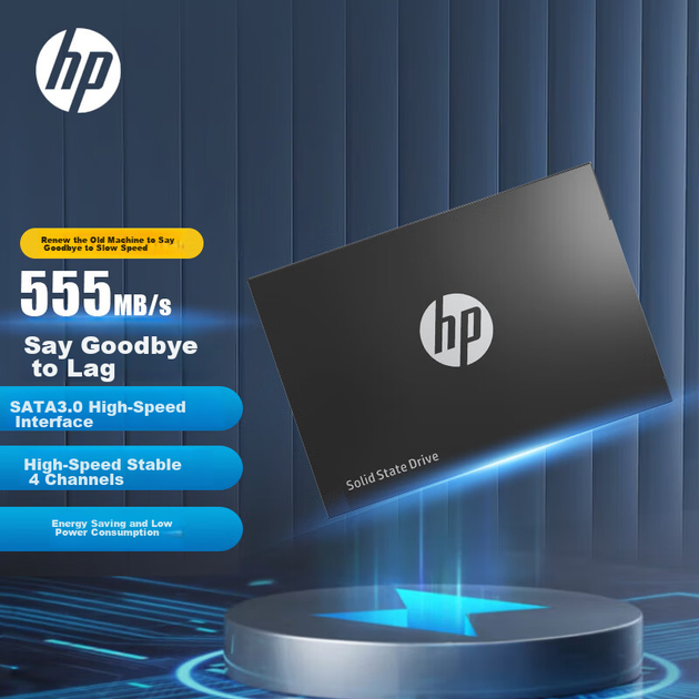 Твердотільний накопичувач HP 250 ГБ, інтерфейс SATA 3.0, серія S700 - зображення 4