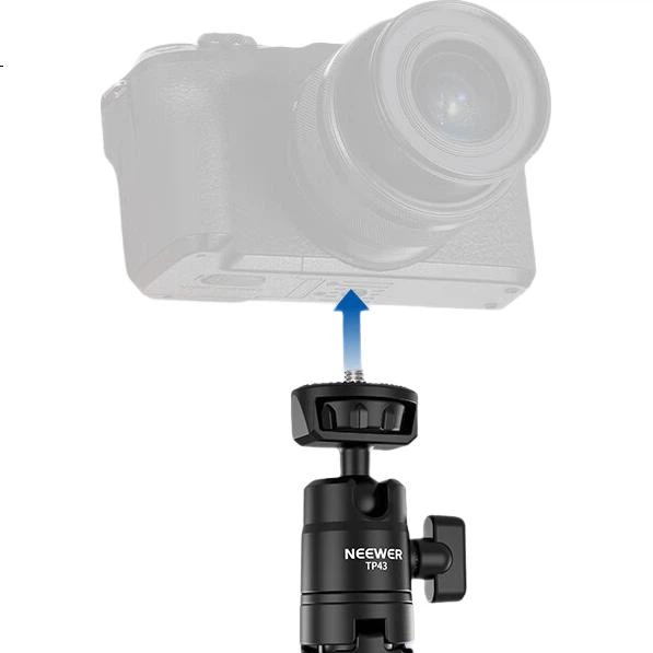 Штатив NEEWER для DJI Pocket 4/3, підлогова підставка для селфі-палиці, портативна ручна подовжувальна штанга для екшн-камер - зображення 2