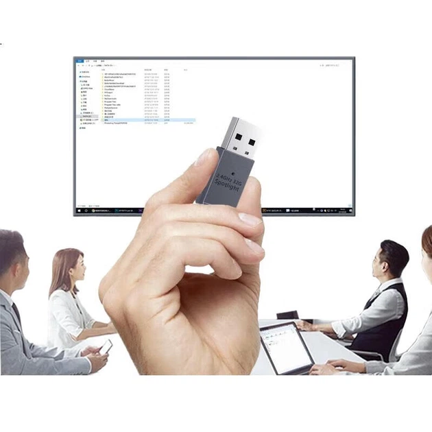 NORWII N96s — двухканальная лазерная ручка для перелистывания страниц, беспроводной презентер с ЖК-дисплеем и светодиодной подсветкой, цифровой лазерный проектор PPT с перезаряжаемой батареей и USB-накопителем на 32 ГБ, зеленая подсветка. - изображение 3