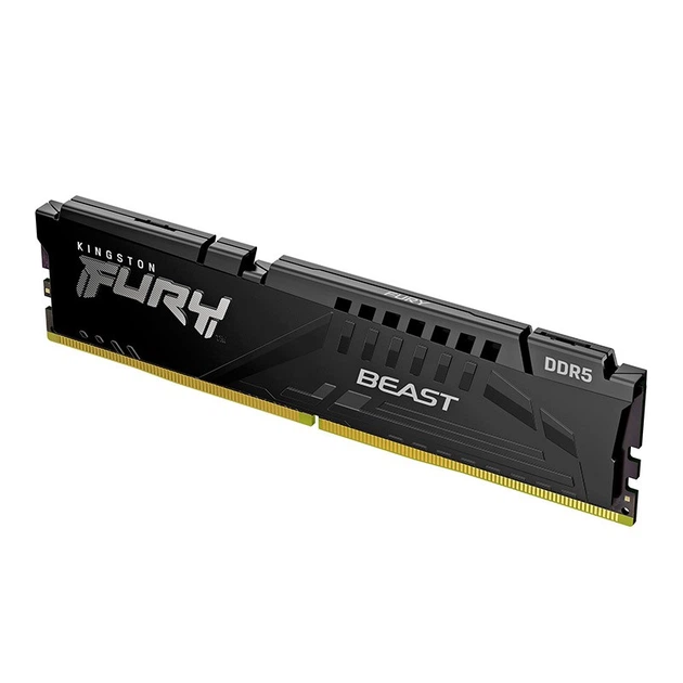 Модуль оперативной памяти Kingston FURY 8GB DDR5 5200 для настольных компьютеров, серия Beast, HyperX - Фото 9 Модуль оперативной памяти Kingston FURY 8GB DDR5 5200 для настольных компьютеров, серия Beast, HyperX - зображення 9