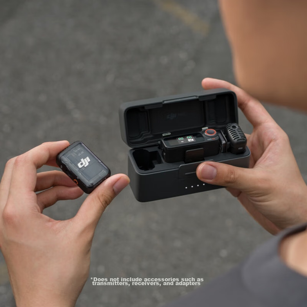 Зарядний футляр DJI Mic 2, Аксесуари для DJI Mic 2, Аксесуари для бездротових мікрофонів DJI - изображение 8