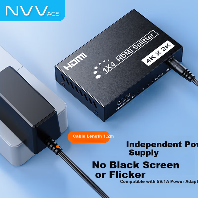 Разветвитель видеосигнала NVV ACS HDMI 1x4 4K UHD (NV-SM4K104) - изображение 7