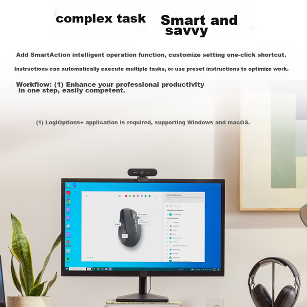 Мышь Logitech MX Anywhere 3S Bluetooth Silver - изображение 6