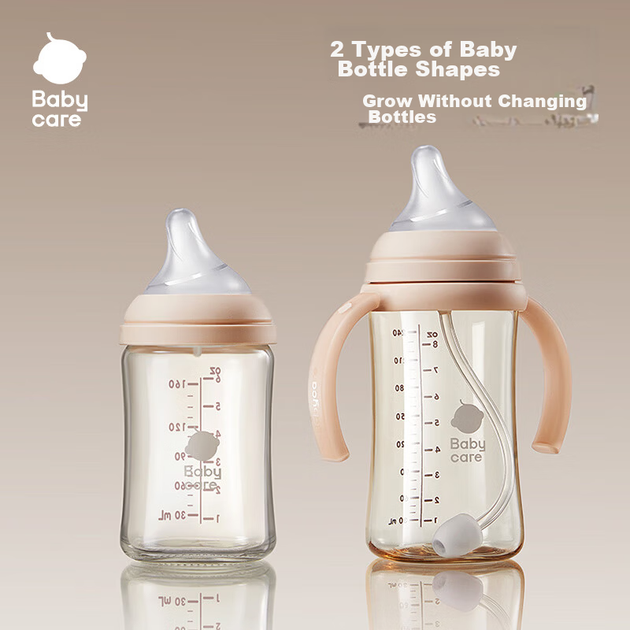 Дитяча пляшечка Babycare Ultrafiltration PPSU Anti-Choke Anti-Spill Anti-Colic для новонароджених з нахиленою головкою, імітація грудей, 160 мл, соска S, 1-3 місяці - зображення 9