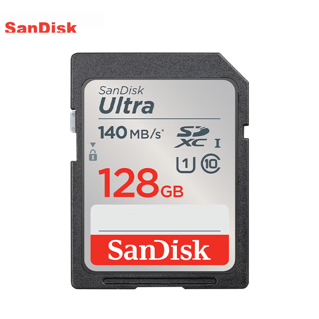 Карта памяти SanDisk SD U1 C10 Extreme High-Speed, 128 ГБ, скорость чтения 140 МБ/с, поддержка видео Full HD, идеально подходит для цифровых фотоаппаратов. - изображение 8