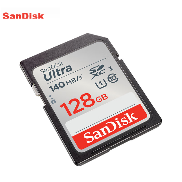 Карта памяти SanDisk SD U1 C10 Extreme High-Speed, 128 ГБ, скорость чтения 140 МБ/с, поддержка видео Full HD, идеально подходит для цифровых фотоаппаратов. - изображение 9