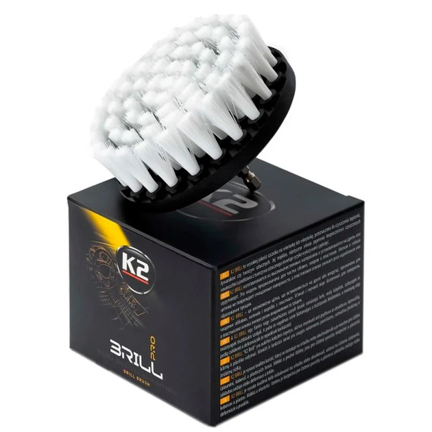 Щітка на дриль для чищення K2 BRILL PRO DRILL BRUSH 10 см (D7050) - Фото 3 Щітка на дриль для чищення K2 BRILL PRO DRILL BRUSH 10 см (D7050) - зображення 3