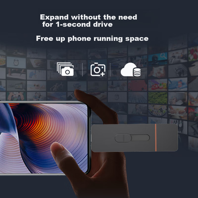 Флеш память USB Lenovo US510 256GB USB 3.2 Gen2 + Type-C - изображение 5