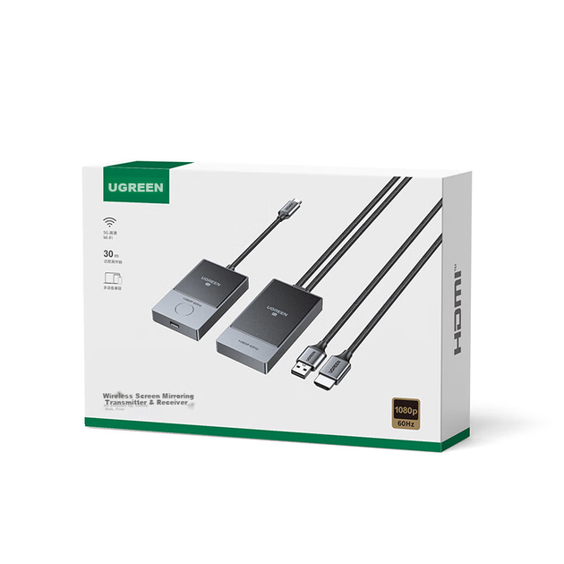 Бездротовий адаптер для дзеркального відображення екрана UGREEN Type-C HDMI HD Display Connector для телефонів Apple Huawei Xiaomi, комп'ютерів, проекційних моніторів телевізорів, точка-передача 35031 - Фото 11 Бездротовий адаптер для дзеркального відображення екрана UGREEN Type-C HDMI HD Display Connector для телефонів Apple Huawei Xiaomi, комп'ютерів, проекційних моніторів телевізорів, точка-передача 35031 - изображение 11