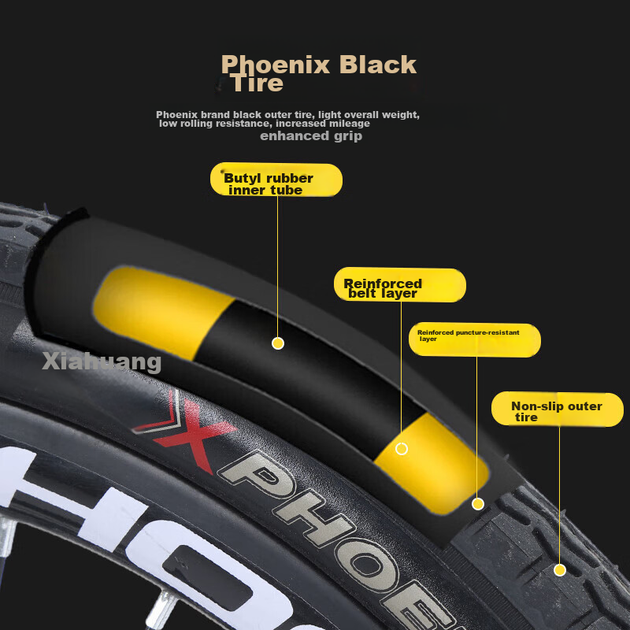Складной велосипед Phoenix для взрослых, трансмиссия Shimano, подходит для мужчин и женщин-студентов, портативный велосипед для поездок на работу, 20 дюймов, 7 скоростей. - изображение 3