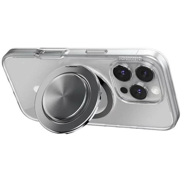 Тримач для телефону PopSockets Aluminum Radial сріблястий (840473304904) - Фото 12 Тримач для телефону PopSockets Aluminum Radial сріблястий (840473304904) - зображення 12