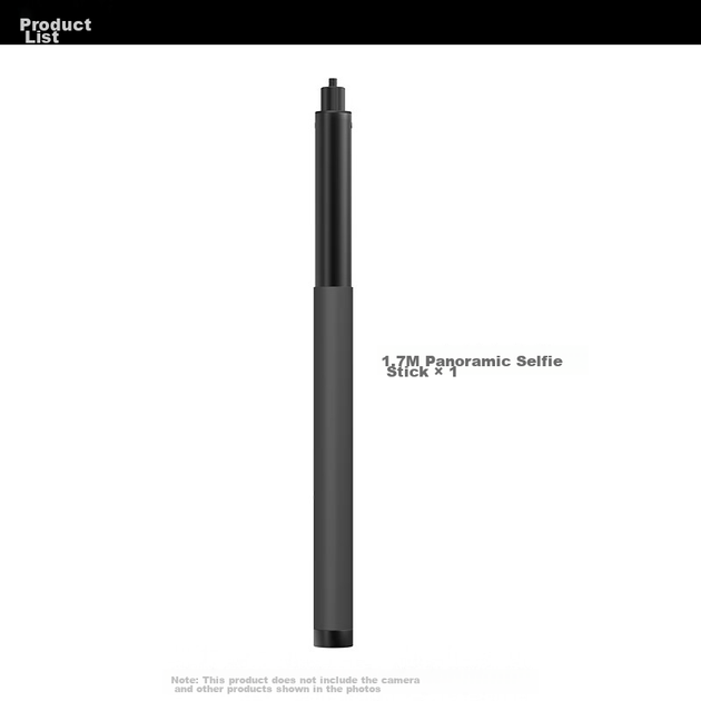 Селфи-палка SUREWO раздвижная для Insta360 X5 X4 X3 металлическая 1.7м - изображение 3