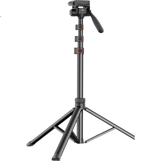 Штатив VRIG Weilege TP-15, алюмінієвий, 1.6 м, гідравлічна голівка - Фото 1 Штатив VRIG Weilege TP-15, алюмінієвий, 1.6 м, гідравлічна голівка - зображення 1