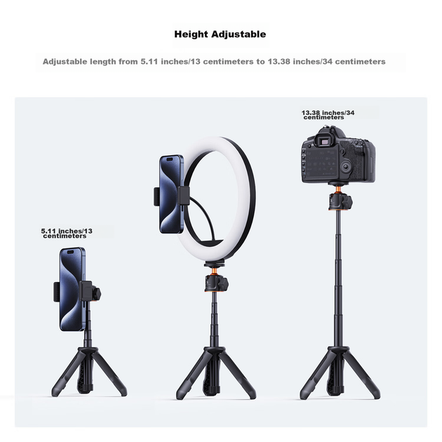 Штатив для DJI Pocket 4/3, селфи-палка, портативный мини - Фото 2 Штатив для DJI Pocket 4/3, селфи-палка, портативный мини - изображение 2