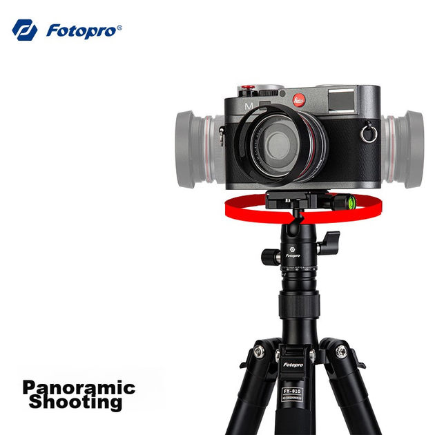 Настольный штатив Fotopro FY810 панорамный с тремя режимами, для камеры и селфи - изображение 7