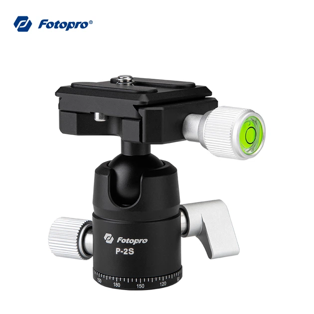 Портативный штатив Fotopro P2S, компактная многофункциональная панорамная шаровая головка, грузоподъемность 5 кг. - Фото 9 Портативный штатив Fotopro P2S, компактная многофункциональная панорамная шаровая головка, грузоподъемность 5 кг. - изображение 9