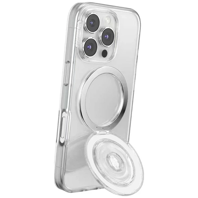 Тримач PopSockets Kick-Out Grip Glitter Clear (840473353346) - Фото 10 Тримач PopSockets Kick-Out Grip Glitter Clear (840473353346) - зображення 10