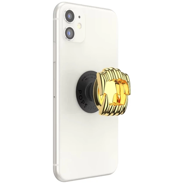 Тримач PopSockets Say Cheese Adhesive Grip Gold (840173721629) - Фото 7 Тримач PopSockets Say Cheese Adhesive Grip Gold (840173721629) - зображення 7