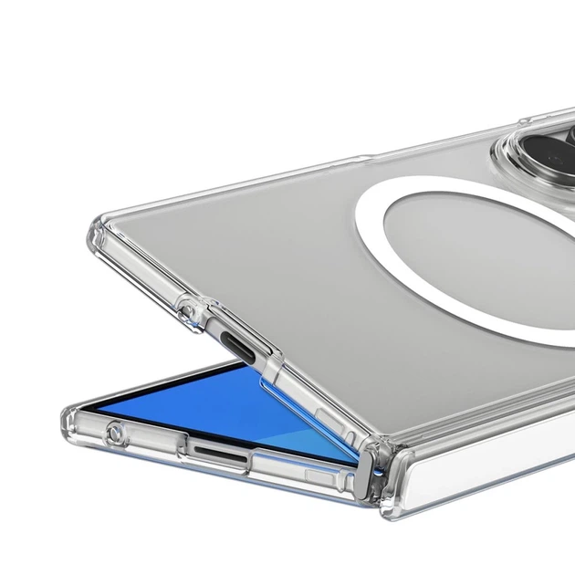 Чохол Spigen Ultra Hybrid Pro для Samsung Galaxy Fold 8 Ultra Clear (8800337246391) - зображення 4