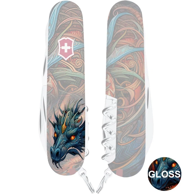 Нож Victorinox Climber Zodiac Дракон Orange/Blue (1049-Vx13703_Z3260p) - изображение 5