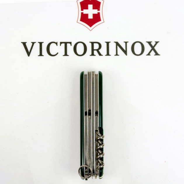 Ніж Victorinox Huntsman Зелений (1049-Vx13713.4) - Фото 10 Ніж Victorinox Huntsman Зелений (1049-Vx13713.4) - зображення 10