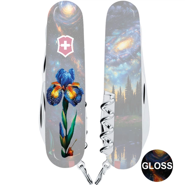 Ніж Victorinox Climber Design Mat Gloss Cobalt Blue/Blue Night (1049-Vx13703.3_R2070pk) - зображення 4