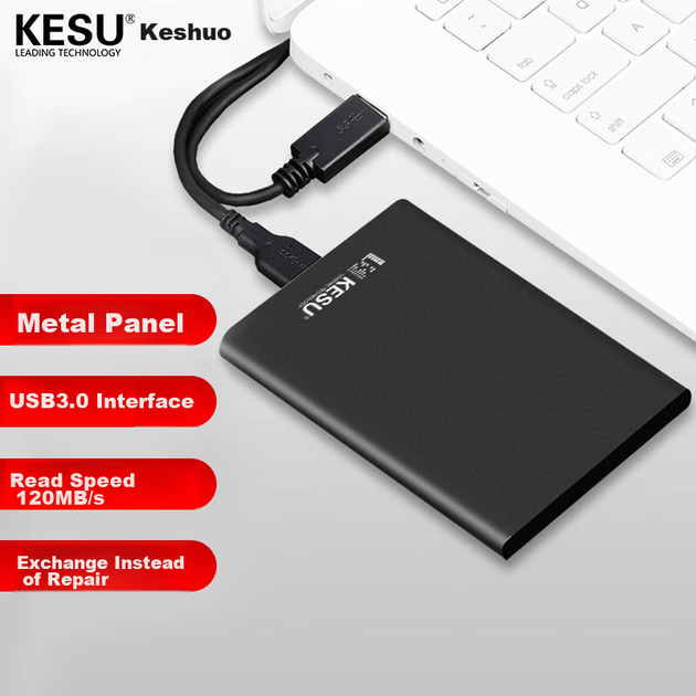 Жесткий диск KESU внешний 2.5 дюйма на 1 ТБ USB 3.0 - изображение 8