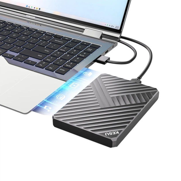 Жесткий диск KESU K205 внешний 2.5 дюйма на 1 ТБ USB 3.0, белый - изображение 2