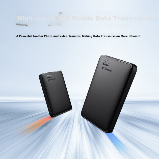 Жесткий диск Western Digital Elements 1.5 ТБ USB 3.0 внешний 2.5 дюйма - Фото 2 Жесткий диск Western Digital Elements 1.5 ТБ USB 3.0 внешний 2.5 дюйма - изображение 2