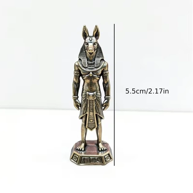 Статуэтка «Anubis» металлическая бронзовая - Фото 7 Статуэтка «Anubis» металлическая бронзовая - изображение 7